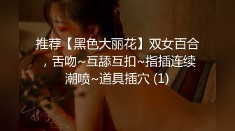 推荐【黑色大丽花】双女百合，舌吻~互舔互扣~指插连续潮喷~道具插穴 (1)