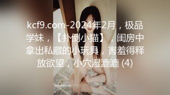 kcf9.com-2024年2月，极品学妹，【扑倒小猫】，闺房中拿出私藏的小玩具，害羞得释放欲望，小穴湿漉漉 (4)