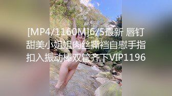 [MP4/1160M]6/5最新 唇钉甜美小姐姐肉丝撕裆自慰手指扣入振动棒双管齐下VIP1196