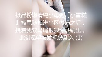 极品粉嫩清纯小母狗『小雪糕』被尾随拽进小区楼道之后，拽着我双马尾狠狠爆炒输出，此刻渴望被发现被乱入 (1)