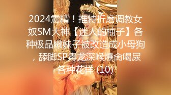 2024震精！推特折磨调教女奴SM大神【迷人的柚子】各种极品嫩妹子被改造成小母狗，舔脚SP毒龙深喉爆肏喝尿各种花样 (10)