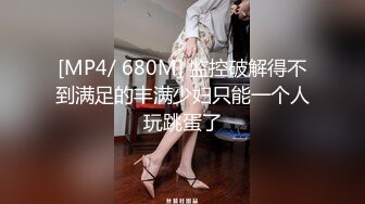 [MP4/ 680M] 监控破解得不到满足的丰满少妇只能一个人玩跳蛋了