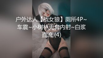 户外达人【战女狼】厕所4P~车震~小树林无套内射~白浆直流 (4)