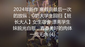 2024年新作 寒假前最后一次的放纵，G奶大学生回归【班长大人】女生宿舍 漂亮学生妹脱光自慰，青春美好的肉体一览无余 (4)